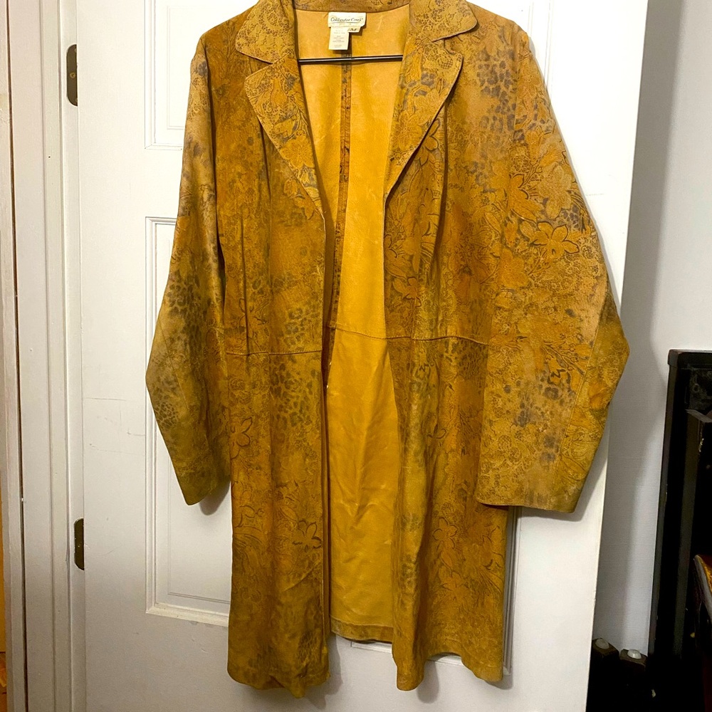Vintage Floral Print Jacket